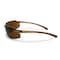Crossfire Bifocal Safety Glasses, Crystal Brown 2.0 Diopter, HD Brown Lens 474720 - alternate 3